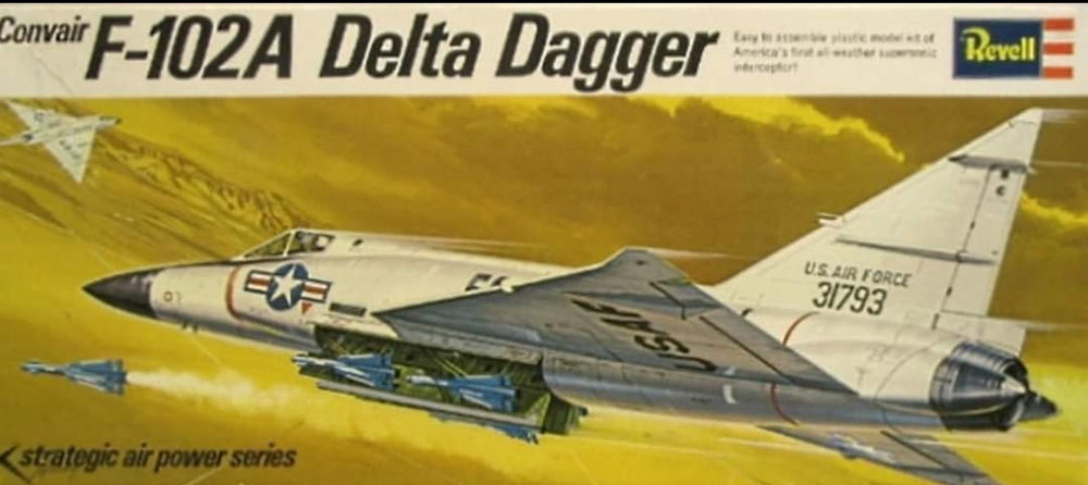 H-130 F-102A Delta Dagger - Schaal 1:77  (mrt 1978)