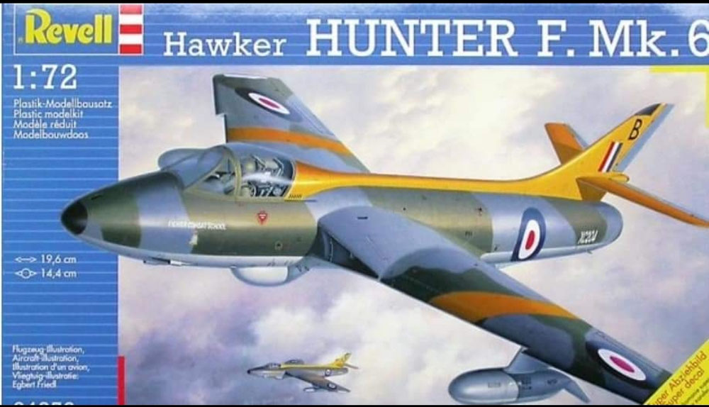 04350 Hawker Hunter F MK.6 - Schaal 1:72 (dec 2006)
