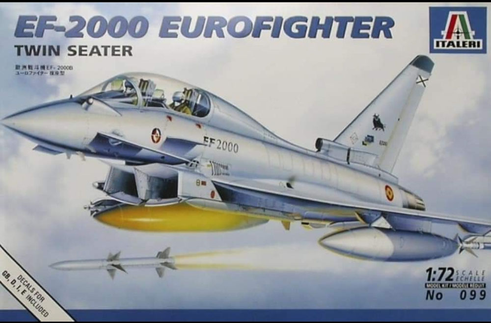 ITA099 EF-2000T Eurofighter - Schaal 1:72 (Jun 2003)