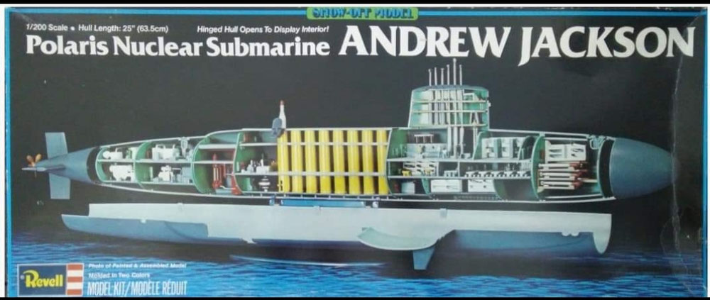 H-520 USS Andrew Jackson - Schaal 1:200 (jan 1983)