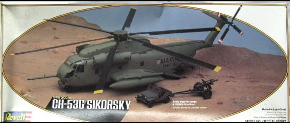 REV4512 Sikorsky CH-53D - Schaal 1:48 (jan 1983)