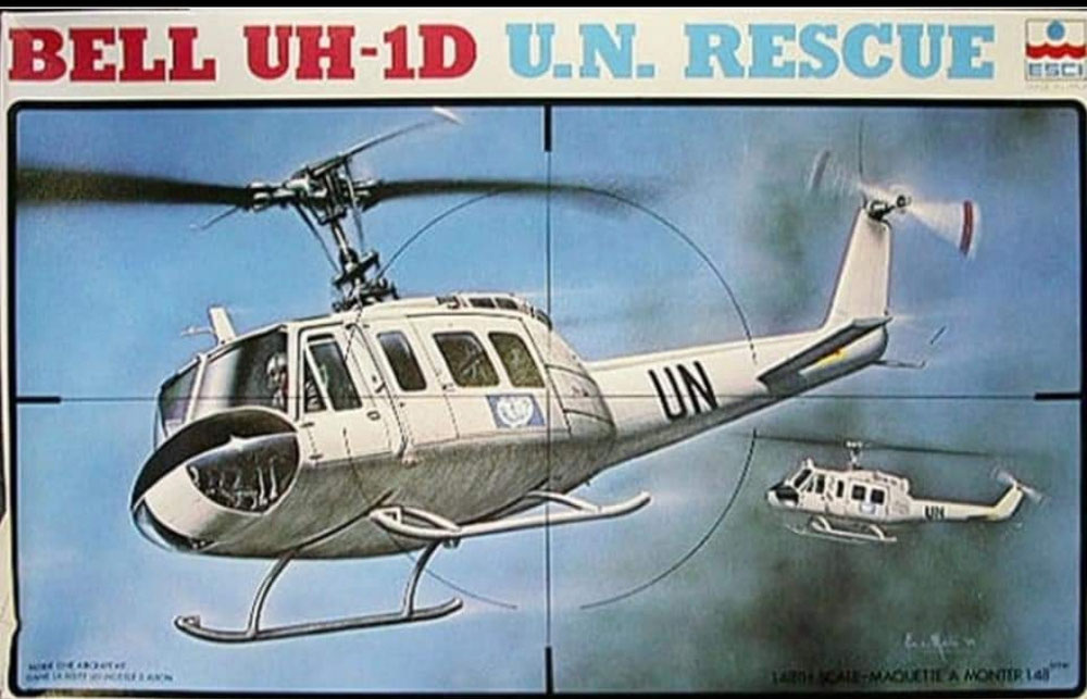 No.4037 UH-1D Heuy - Schaal 1:48 (mei 1987)