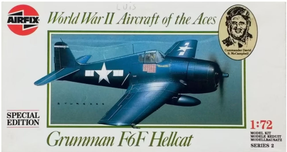 A02087 F-6F Hellcat - Schaal 1:72 (mrt 1992)