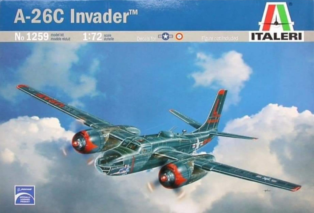 ITA1259 A-26C Intruder - Schaal 1:72 (nov 2012)