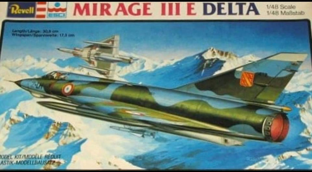 H-2283 Mirage IIIE - Schaal 1:48  (mrt 1987)