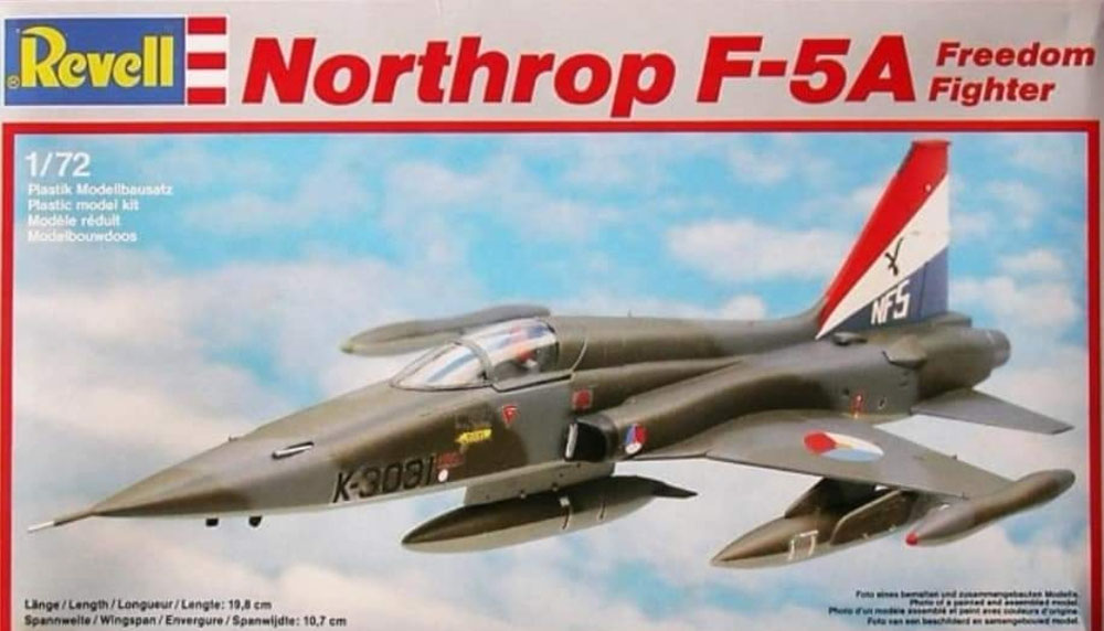 REV4343 Northrop NF-5A - Schaal 1:72 (april 1985)