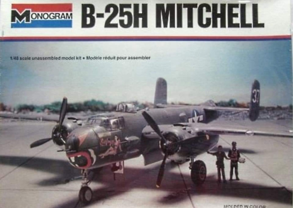 No.5500 B-25H Mitchell - Schaal 1:48 (september 1981)