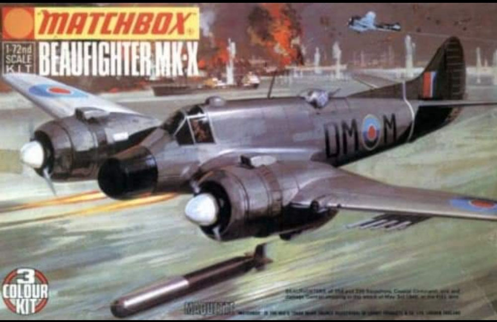 PK-103 Bristol Beaufighter MK.X - Schaal 1:72 (okt 1976)