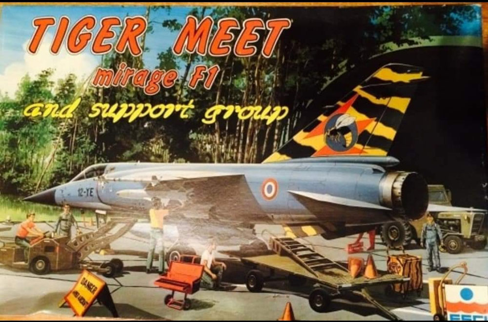 No.4080 Tiger Meet Mirage F.1C - Schaal 1:48 (nov. 1986)