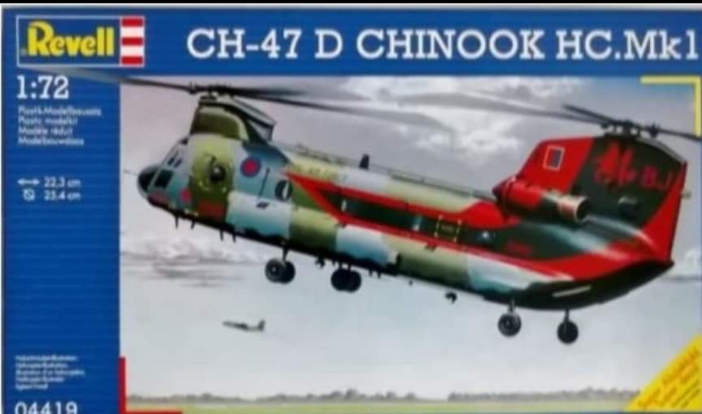REV4419 Chinook HC.1 - Schaal 1:72 (april 1992)