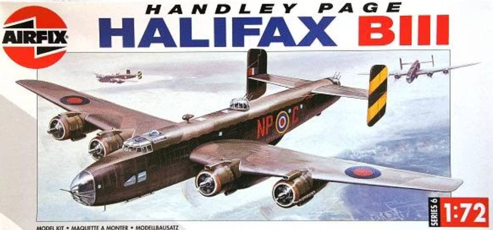 A06008 HP Halifax B MK.III - Schaal 1:72 (Jun 1991)