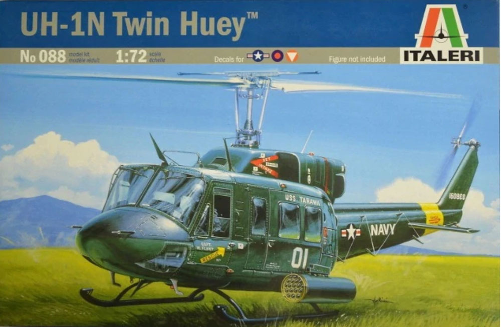 ITA088  AB-212 Twin Heuy 1/HSG3 Hörsching 1984 Austrian AF