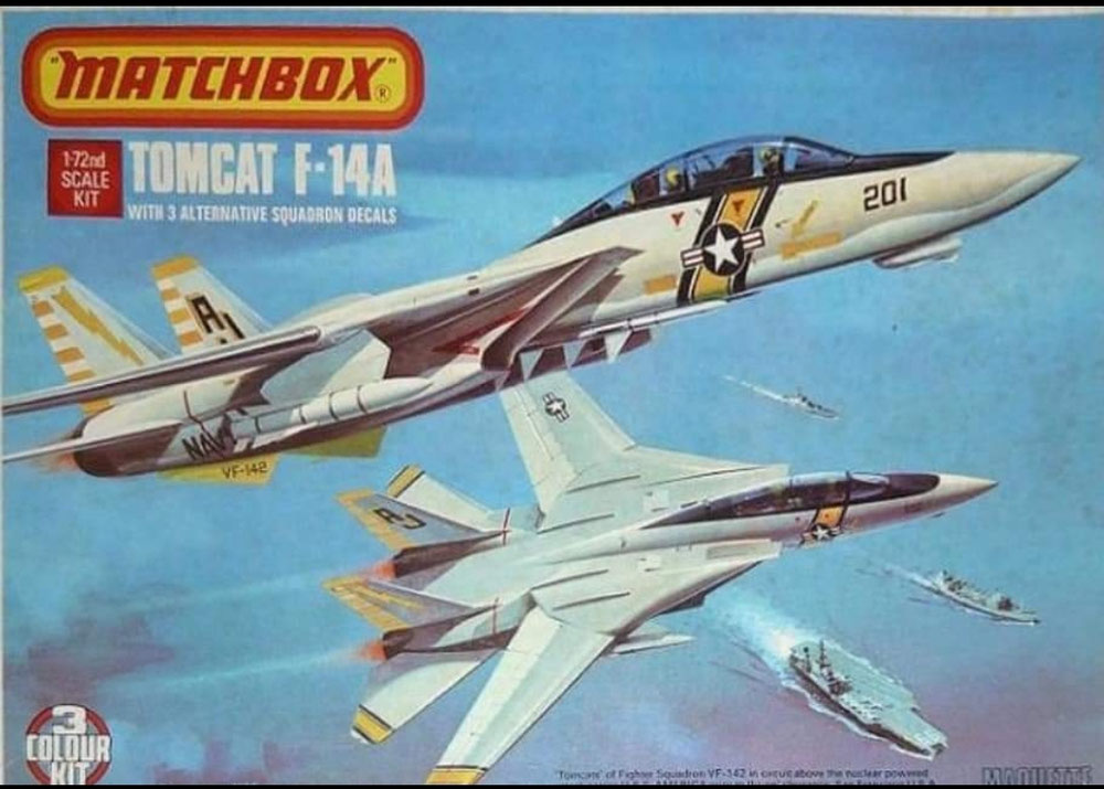 PK-406 F-14A Tomcat - Schaal 1:72 (april 1980)