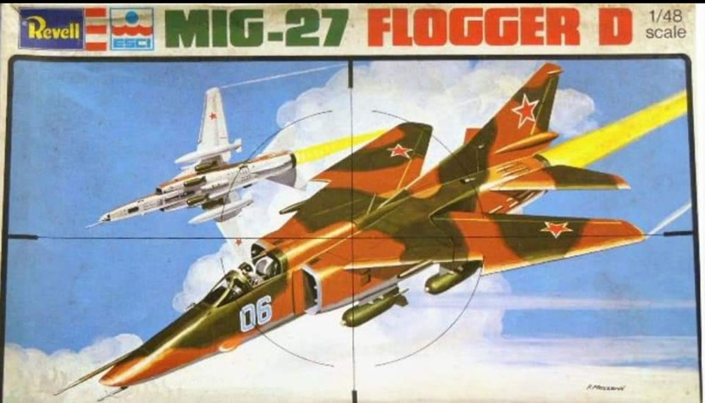 H-2246 Mig-27 Flogger - Schaal 1:48  (mrt 1979)