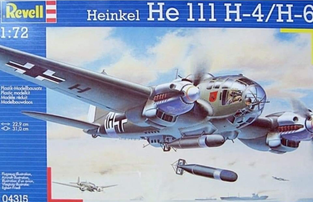 04315 Heinkel He 111H-6 - Schaal 1:72 (april 1994)