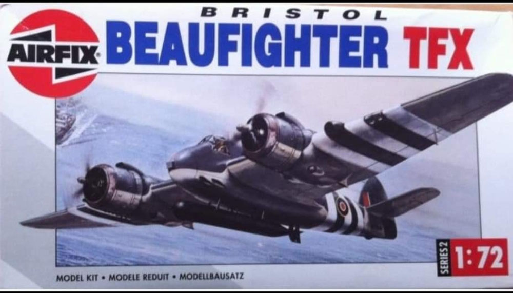 A02003 Bristol Beaufighter TFX - Schaal 1:72 (april 1992)