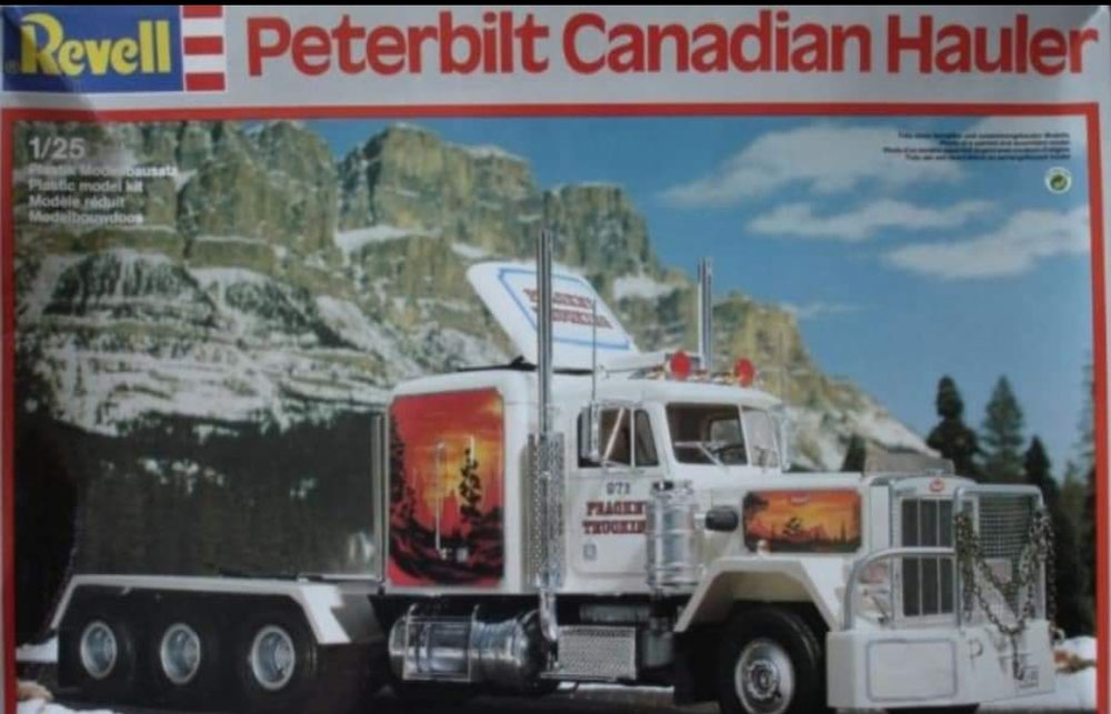 REV7456 Peterbilt Canadian Hauler - Schaal 1:25  (Jun 1988)