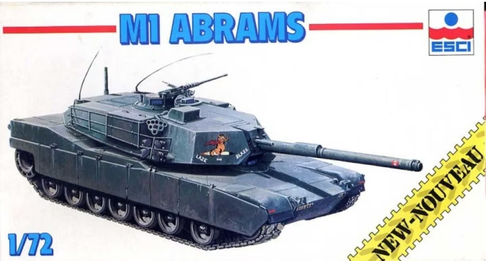 No.8307 M1 Abrams - Schaal 1:72 (dec.1990)