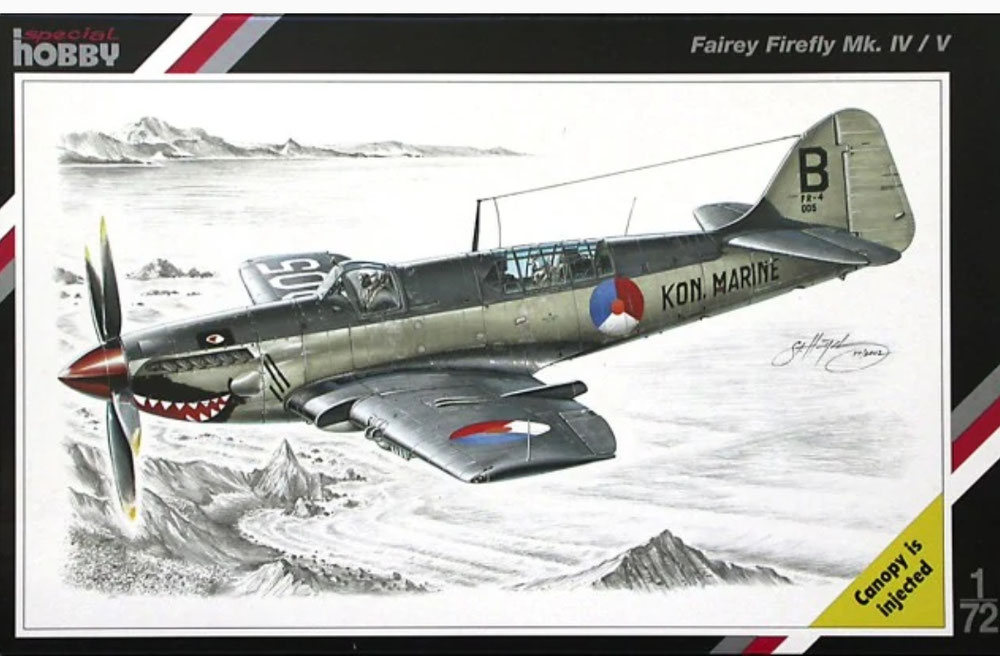 SH72031 (voorraad) Fairey Firefly MK.IV/V, MLD, VSQ-7, Blake New Guinea 1959