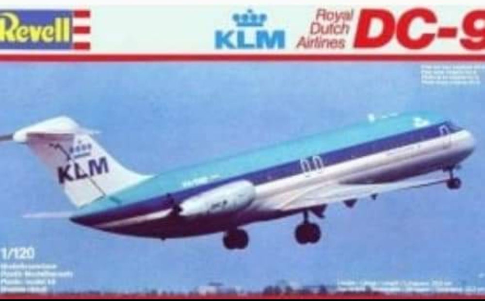 REV4221 DC-9 "KLM" - Schaal 1:120 (feb 1985)