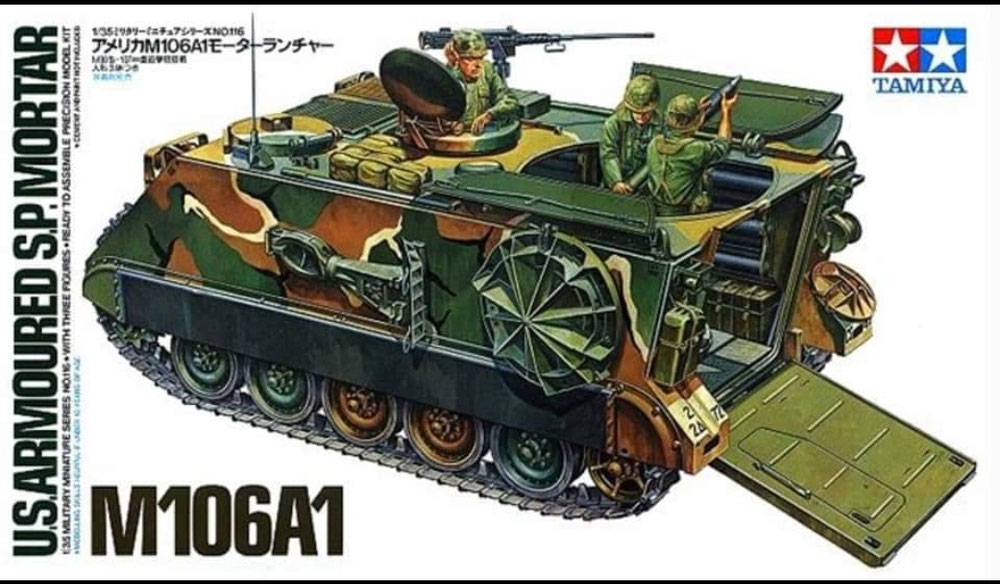 TAM35116 M106A1 U.S. Armoured SP Mortar - Schaal 1:35 (Dec.1994)