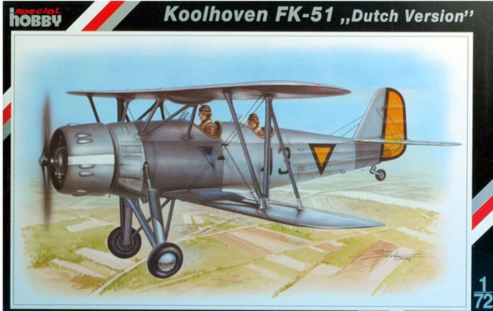 SH72048 (voorraad) Koolhoven FK-51, LVA, vlgv Haamstede, Mei 1940
