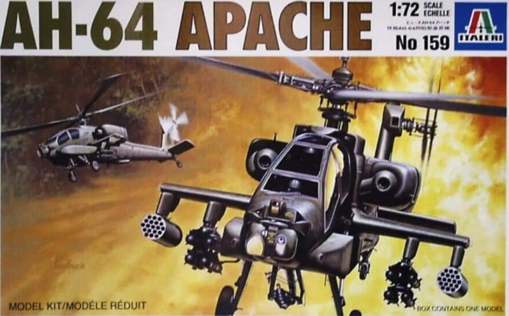 ITA159 AH-64A Apache - Schaal 1:72  (dec 1990)
