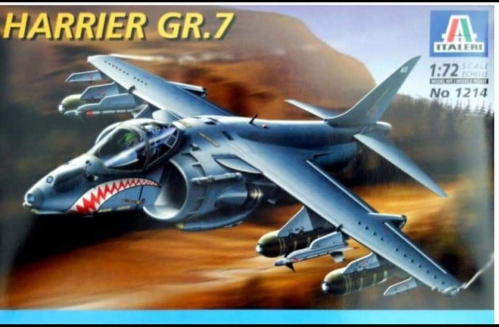 ITA1214 BAe Harrier GR.7 - Schaal 1:72 (Jun 2005)