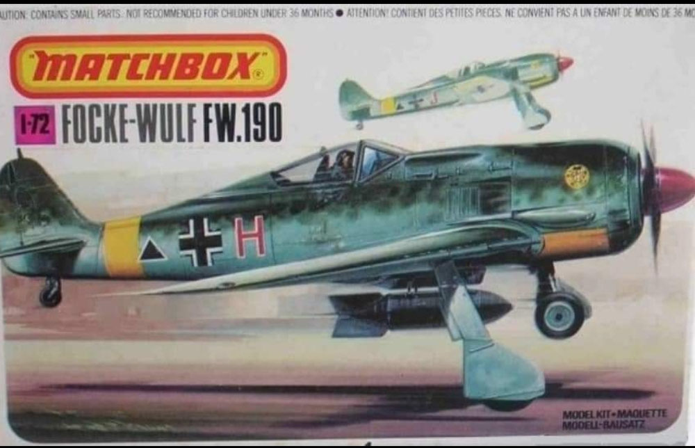 PK-6 Focke Wulf Fw.190 - Schaal 1:72 (dec 1980)