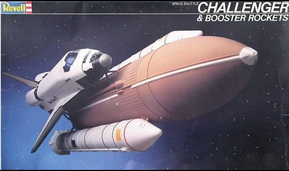 REV4736 Space Shuttle Challenger - Schaal 1:144 (dec 1985)
