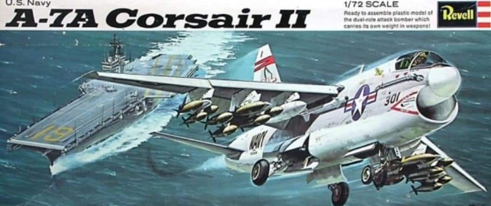 H-114 LTV A-7A Corsair II - Schaal 1:72 (mrt 1978)
