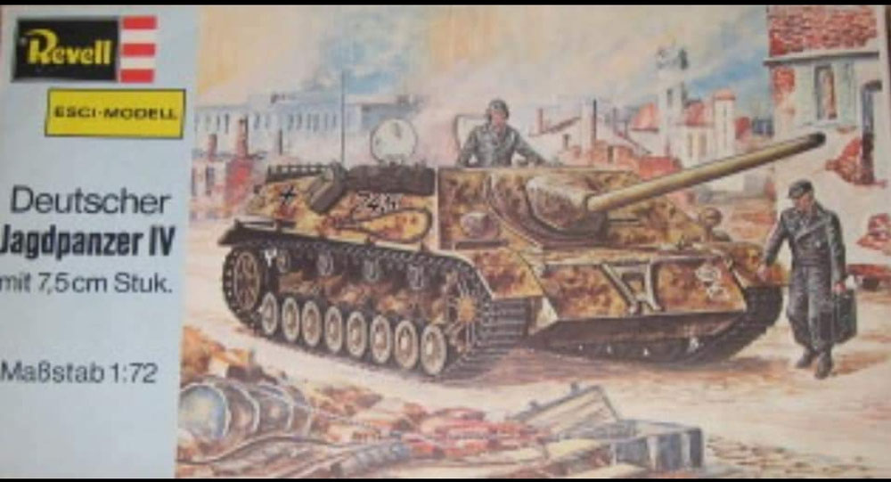 H2311 Deutscher Jagdpanzer IV - Schaal 1:72 - (mrt 1976)