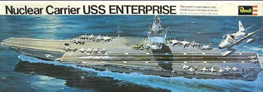 H-489 USS Enterprisse - Schaal 1:720 (Jun 1984)