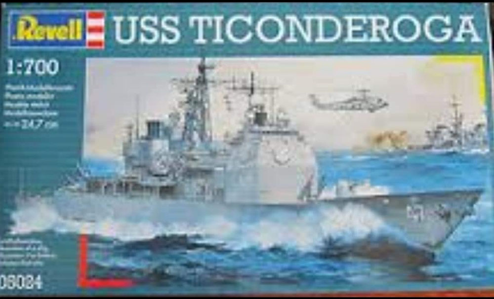 05024 USS Ticonderoga - Schaal 1:700 (mrt 1998)
