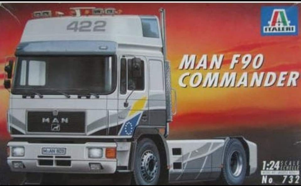 ITA732 MAN F90 COMMANDER - Schaal 1:24 (Dec 1995)