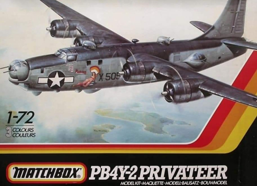 PK-606 PB4Y-2 Privateer - Schaal 1:72  (april 1996)