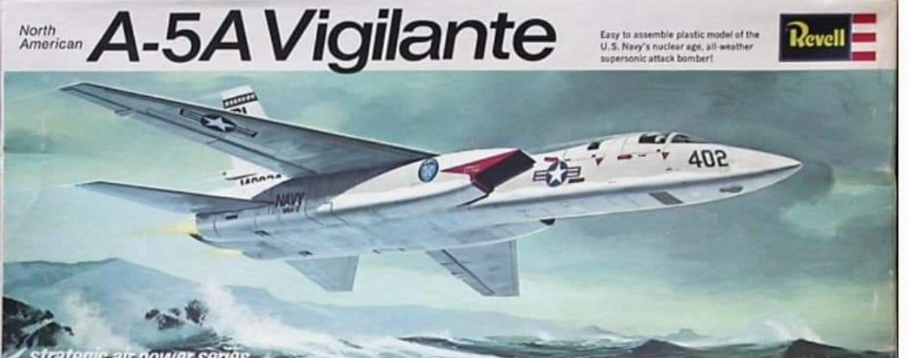 H-134 A-5A Vigilante - Schaal 1:82  (feb 1982)