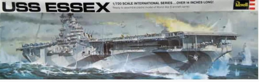 H-488 USS Essex - Schaal 1:720 (dec 1980)
