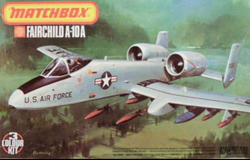 PK-121 Fairchild A-10A Thunderbolt II- Schaal 1:72 (feb 1981)
