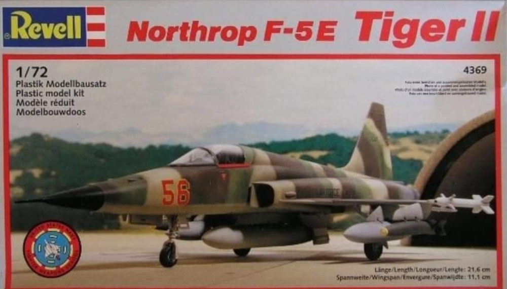 REV4369 F-5E Tiger II - Schaal 1:72 (okt 1989)