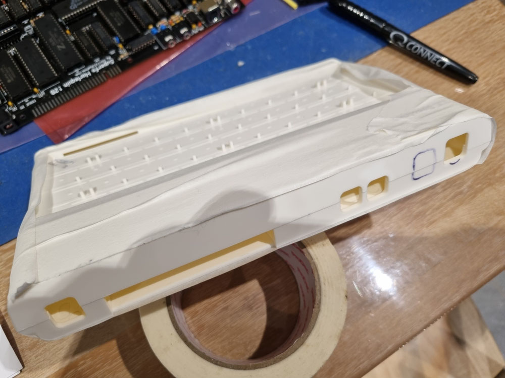 Modding the Zx Spectrum case