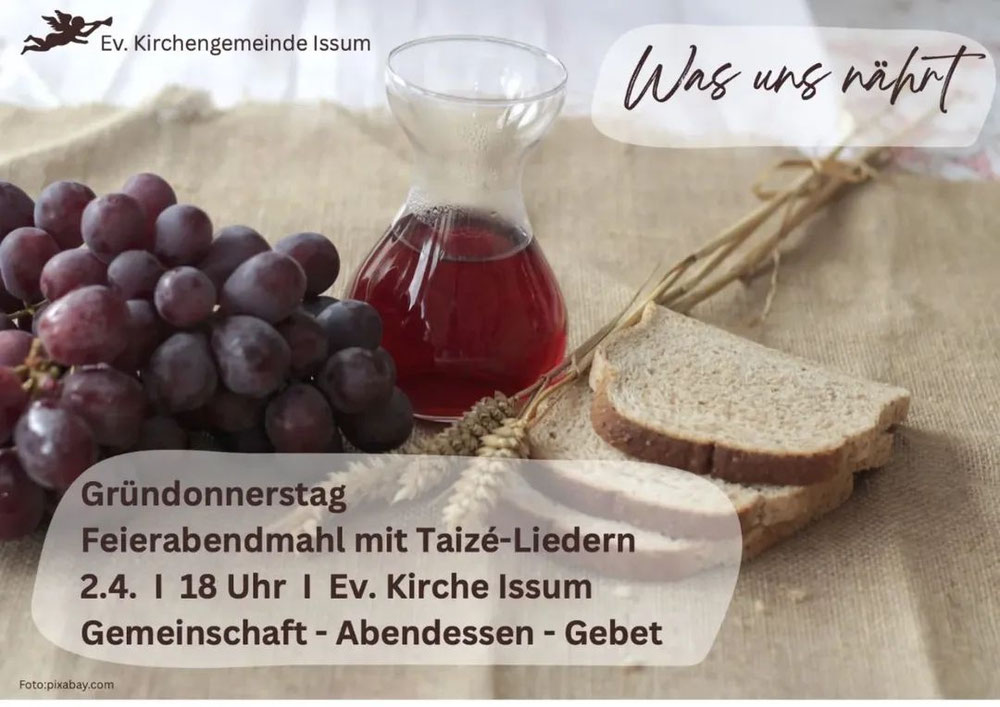 Ein Angebot der Evangelischen Kirchengemeinde Issum