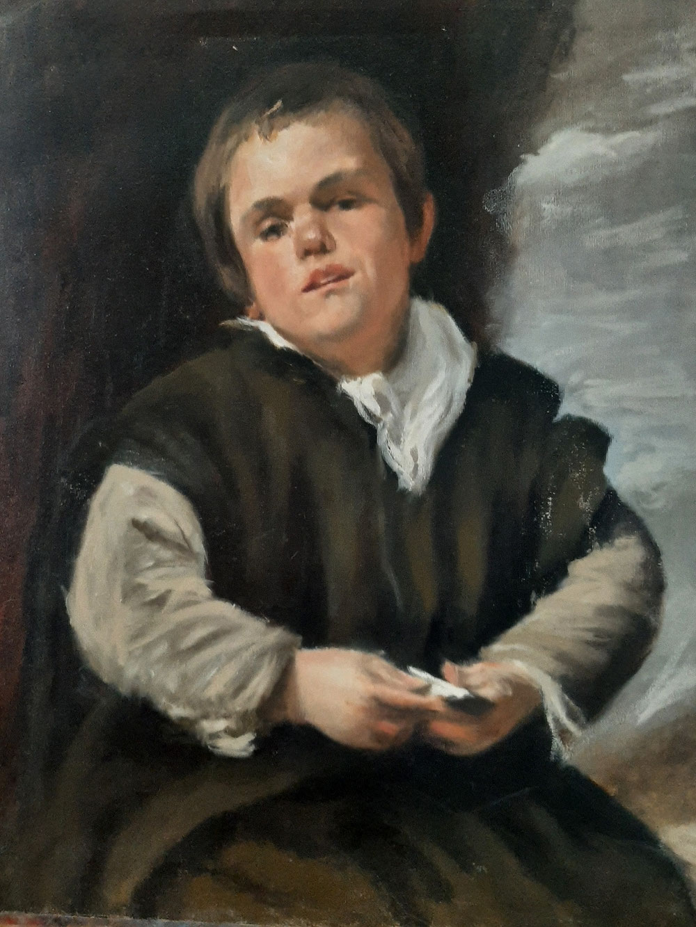 Francisco Lezcano. Copia de Velázquez