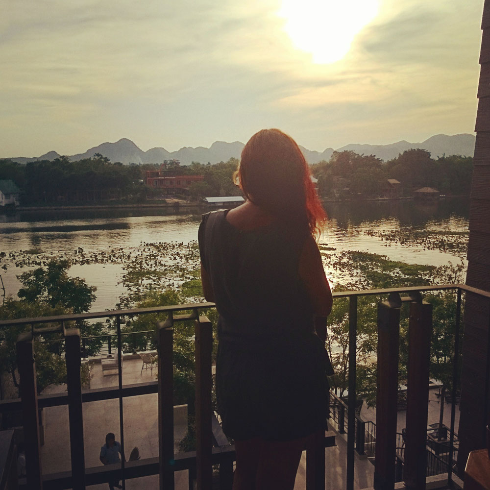 Abenstimmung am River Kwai 