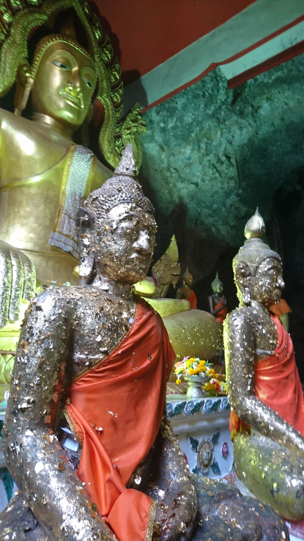 Blattgoldbuddhas