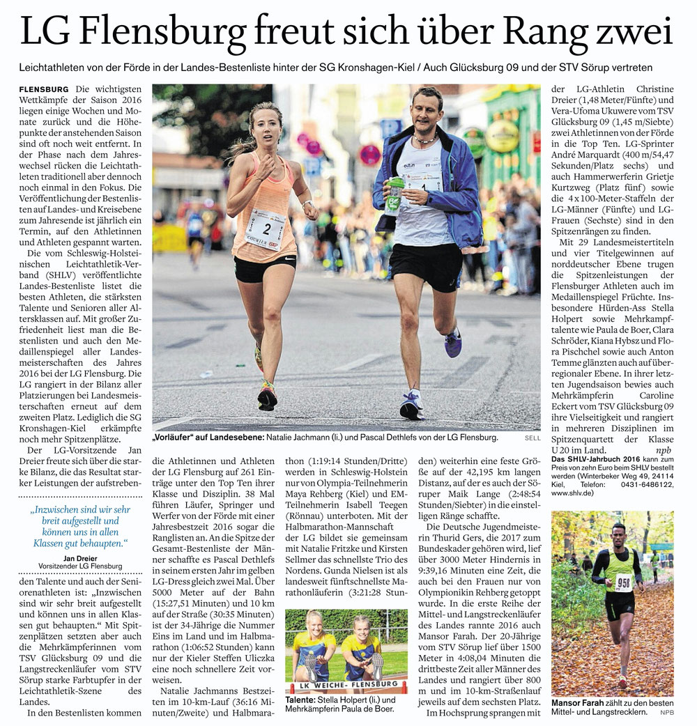 LG Flensburg Platz 2. In Schleswig-Holstein