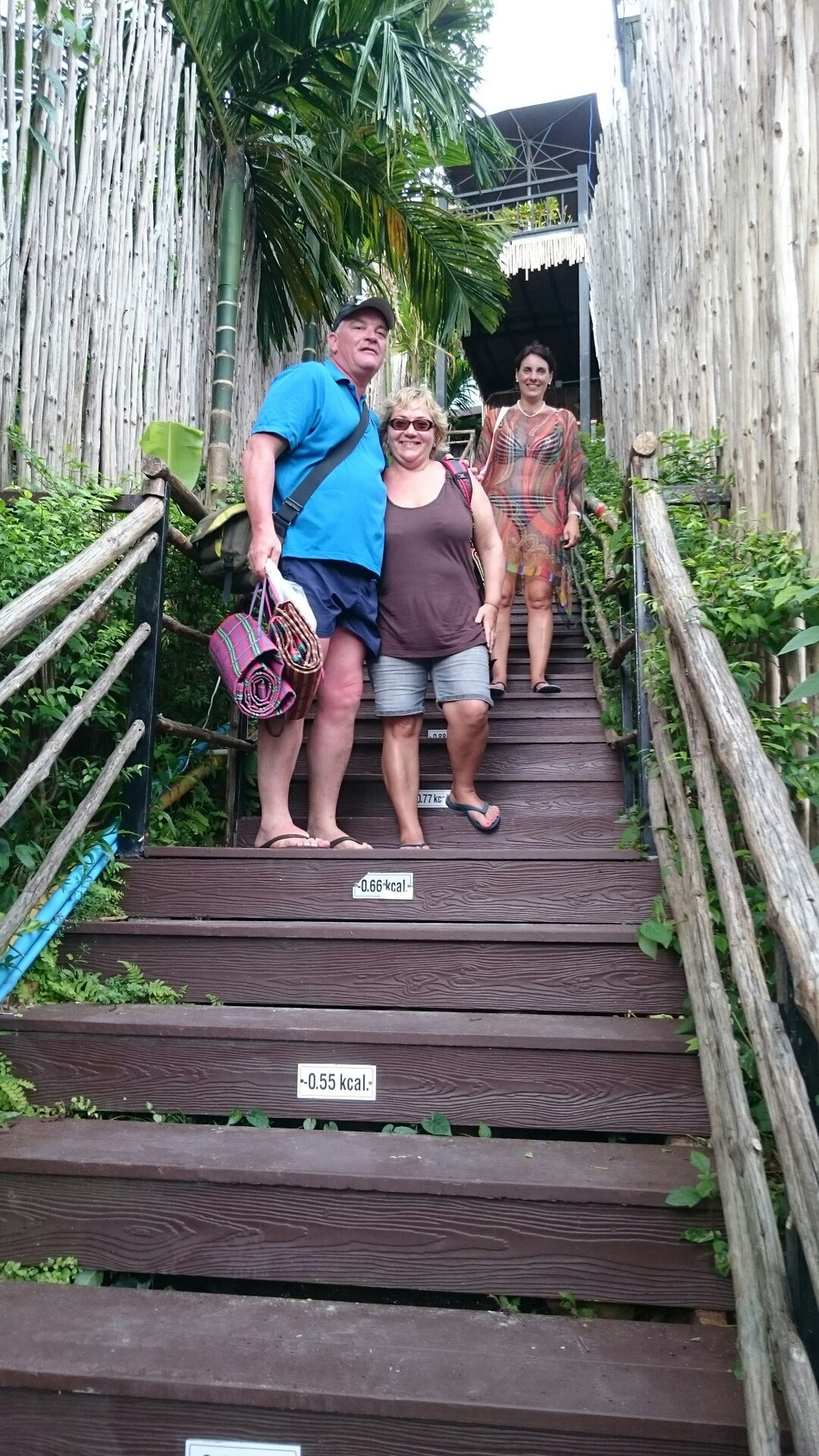 ...was durch viele Stufen gar nicht so einfach war...