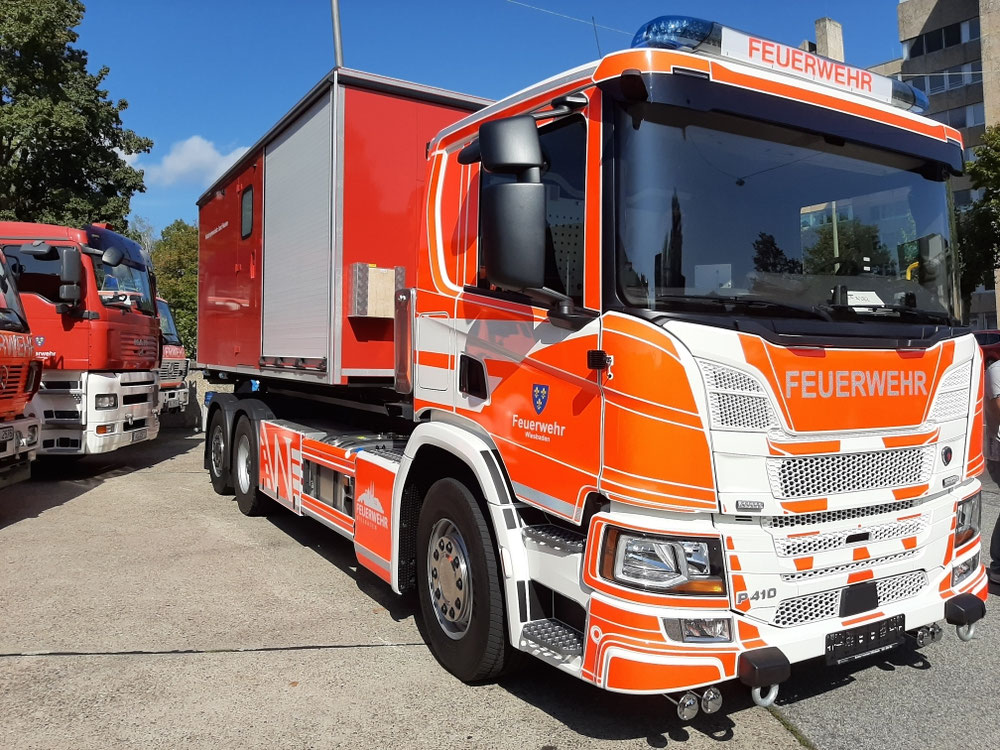 WLF der Feuerwehr Wieabaden 