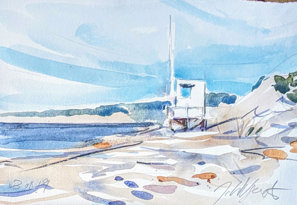 Strand bei Neuhaus, Darß