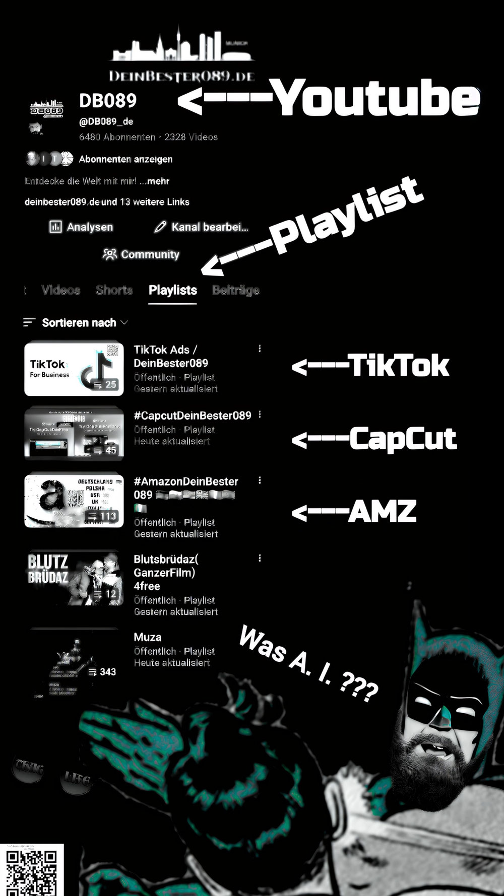 YOUTUBE Playlisten (DB089_de)